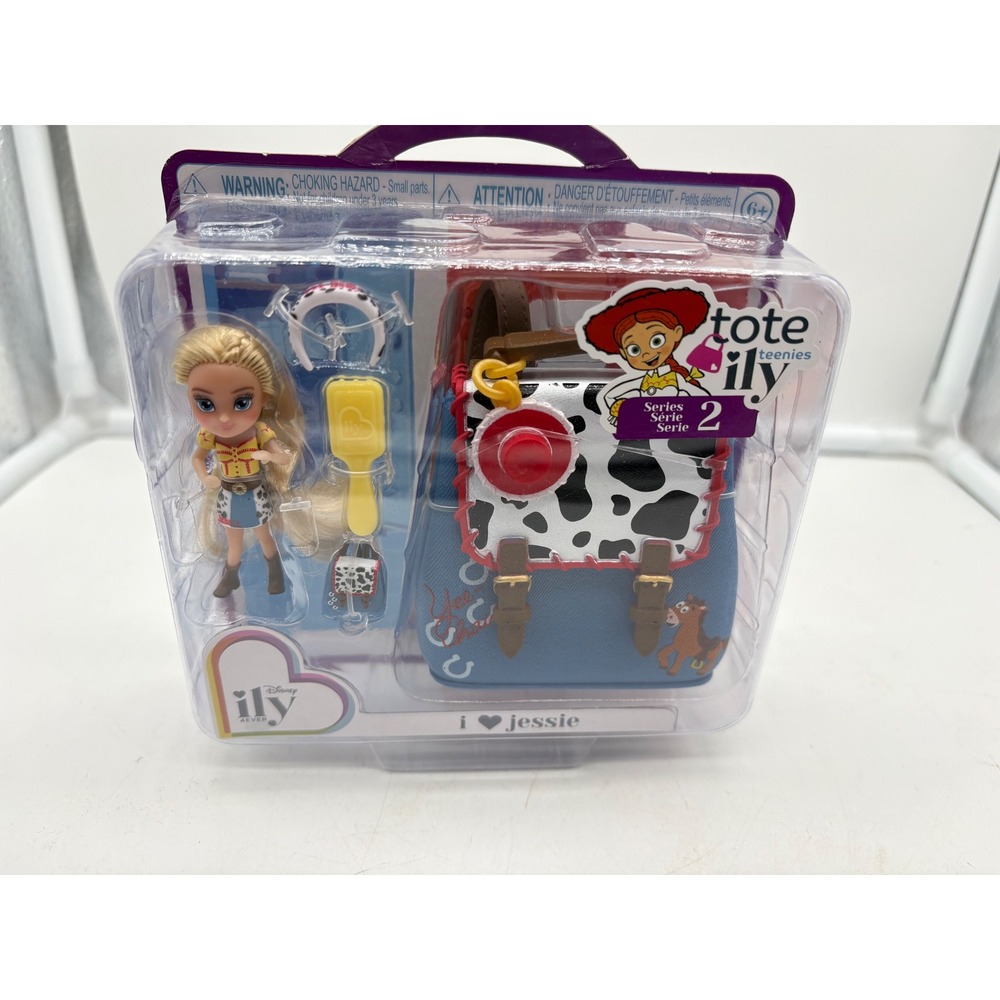 Disney ILY 4Ever Tote-ily Teenies Series 2 Jessie Inspired Mini Doll Backpack